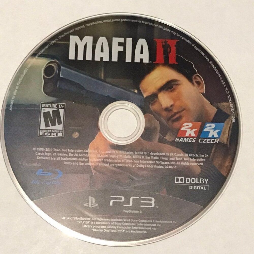 PS3 Mafia 2 (Playstation 3)